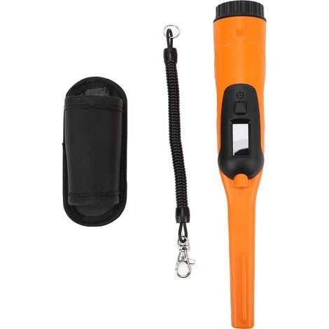 Détecteur de métaux HS‑09, détecteur de trésors portable étanche IP68 avec alarme Orange (1/5)