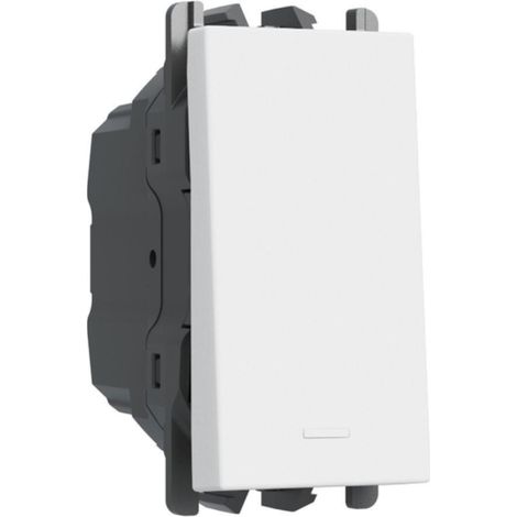 Invertitore urmet lybra morsetti a vite 1pz. 10ax bianco - 27104.b
