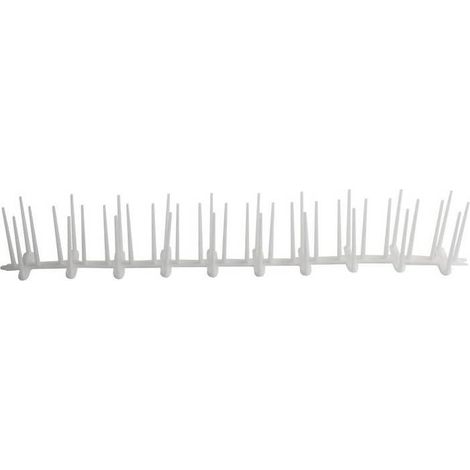 100 x DISSUASORE P/VOLATILI  50 CM 40 SPILLI POLIETILENE