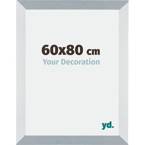 Cadre Puzzle 60x80 cm - cm - Aluminium Brossé - MDF - Mura. (1/5)