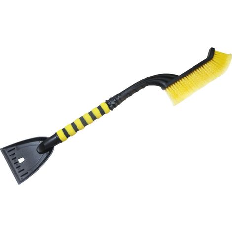 Ice Scraper - Retractable Multi Functional Cleaning Brush - For Car Windshield Deicing Snow Sweeping Defrosting - 25.9 Inch