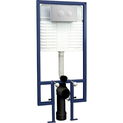 Dual Flush Concealed Cistern With Frame