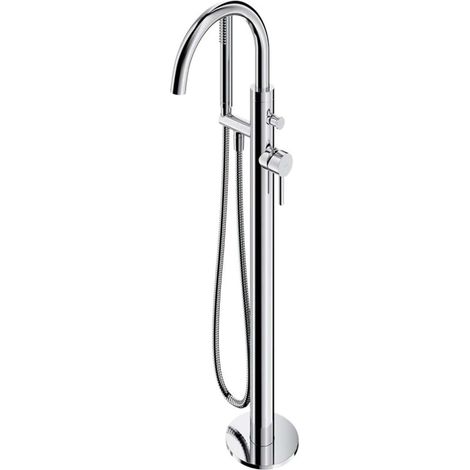 OMNIRES Y - Grifo de pie para bañera, con cuerpo, cromo Y1233-SCR (1/2)