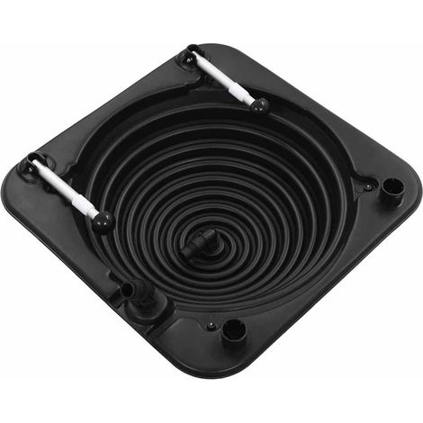 Maison Exclusive - Chauffage solaire de piscine 5 pcs 75x75x36 cm PEHD Aluminium (1/5)