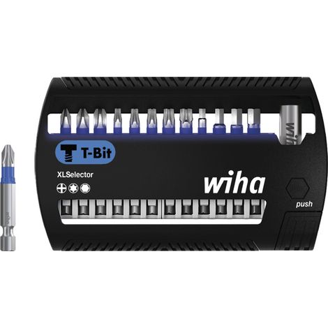 Wiha Set di inserti XLSelector inserto T 50 mm Phillips, TORX®, esagonale 13 pz. 1/4" E6,3 (41831) (1/2)