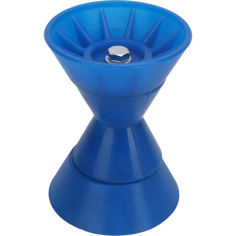 Rouleau de Bateau en Polyuréthane de 4 Pouces, Arbre 1/2, 7,25 Pouces de Long, pour Bateau, Remorque, Yachts, Absorbe Les Chocs, Empêche Le Grattage, Centrage. (1/5)