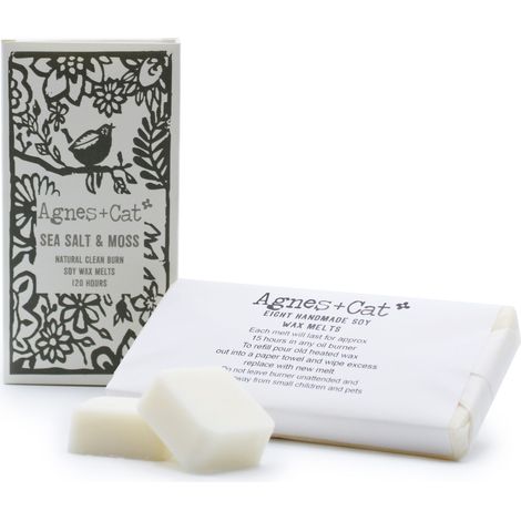 Boîte de 8 Wax Melts - Seasalt + Moss- Vendu par 1 (1/2)