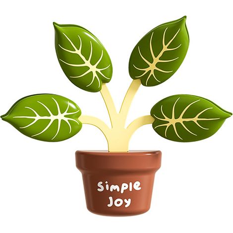 Set combo de pinces magnétiques à fermeture pour plantes en pot (rose+vert) : pinces aimants pour réfrigérateur pour garder frais les sachets de snacks (2 ensembles) (1/4)