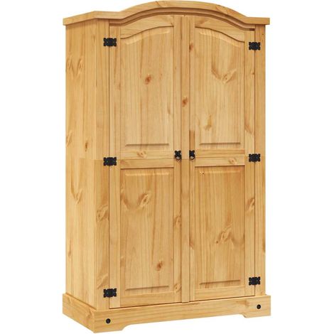 Maison Exclusive - Armadio in Legno di Pino Messicano Corona Range 2 Ante