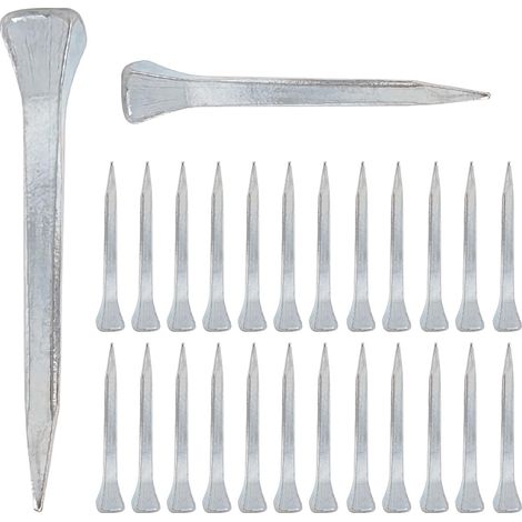60 Pièces Clou De Sabot De Cheval pour Cheval, E4(47,5mm) Clou De Cheval, Fer à Cheval Ongles Accessoire D'outil de Cheval (1/5)