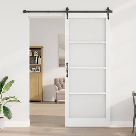 Porte intérieure ORKDAL Blanc prêt à peindre 93 x 232 cm (1/5)