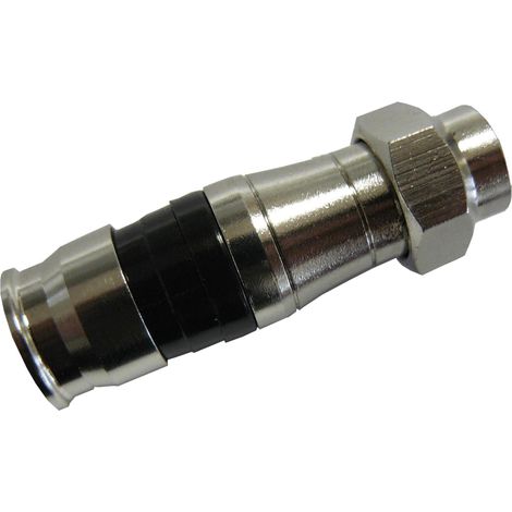 connecteur compression Televes fps1672 acier inoxydable
