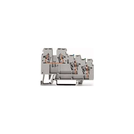 WAGO GmbH& Co. KG 3-Leiter-Aktorenklemme 0,08-2,5mm grau 270-572 50 Stk (1/2)