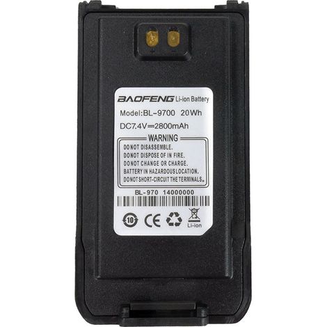 Batería para Baofeng BF-9700, UV-9R Plus