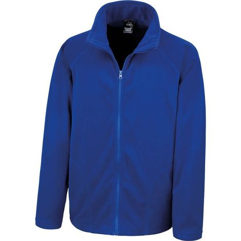 Giacca da lavoro in pile leggero Micron Result Blu reale M