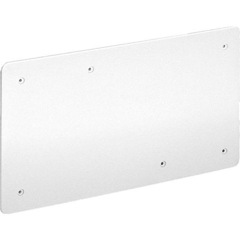 Bouchon rectangulaire pour boîte 5530 avec vis