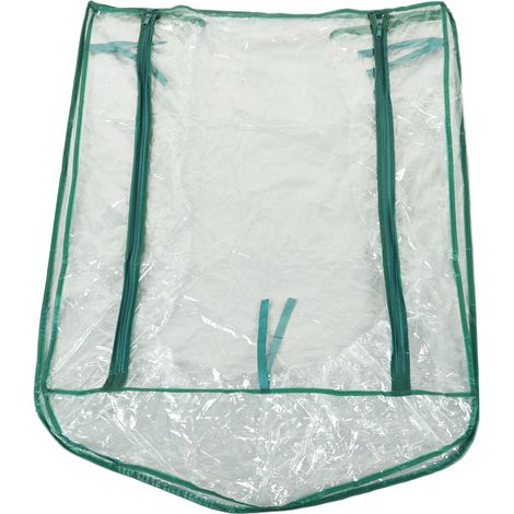 Bâche de rechange transparente en PVC pour serre, 69 x 49 x 92 cm, pour mini-plantes sur étagères à 2 niveaux (1/5)