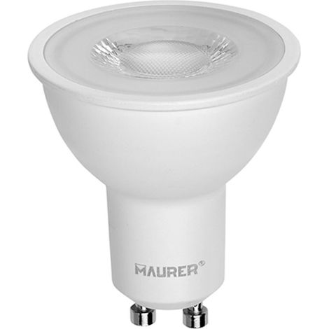 LAMPADA FARETTO LED TRASPARENTE MAURER GU10 220V 5W 450L 4000K L.NEUTRA