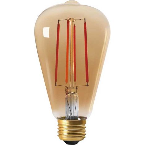 Ampoule LED E27 Rétro Vintage Ambrée