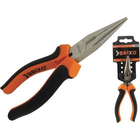 PINZE BECCHI 1/2 TONDI RETTI BRIXO 150MM