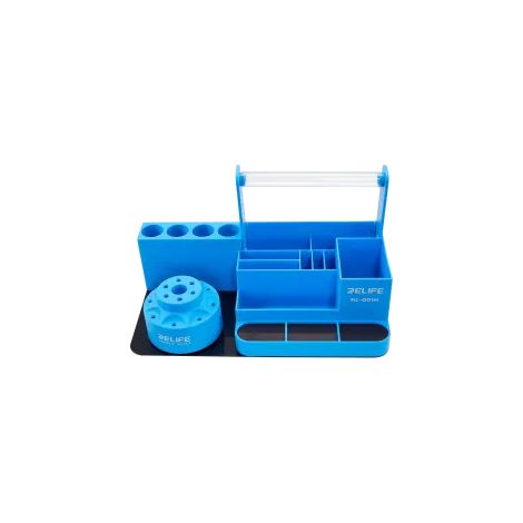 RL 001H Armoire de réparation multifonctionnelle / (Relife), couleur bleue, rotative, pour une utilisation à domicile et un rangement pratique.-AquaForge