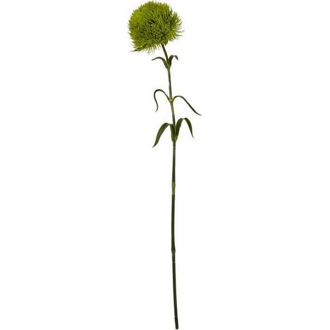 Light Dianthus (Single Stem Flower) - Plastic - Height 53 cm - Green