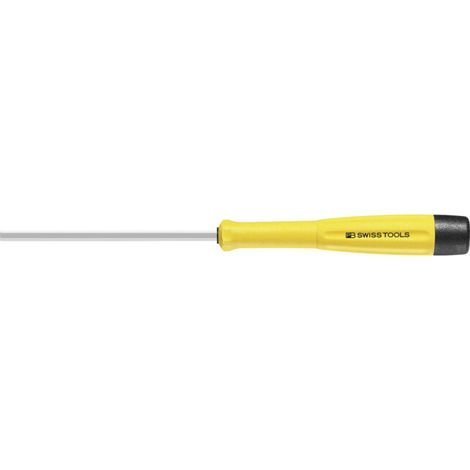 PB Swiss Tools Tournevis pour l'électronique 6 pans ESD, Hexagonal: 2,5 mm