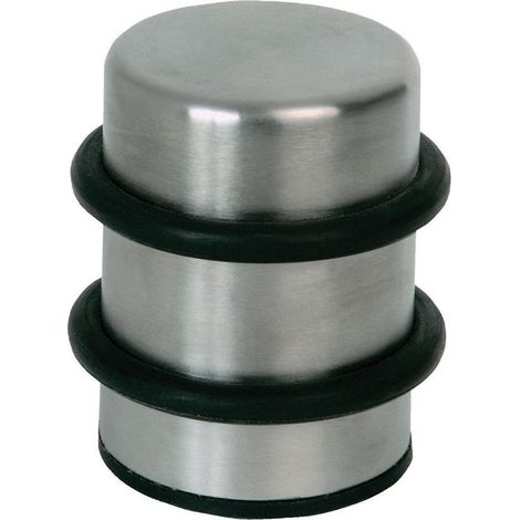 Bodentürstopper edelstahlfarb. Ø 60mm, H 85 mm, 1,33 kg