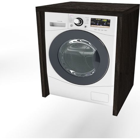 Mobile coprilavatrice a giorno in legno 79x91 cm Olmo Caffe' (1/2)