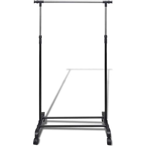 Porte-manteaux réglables 2 pcs 1 rail d'accrochage (1/5)