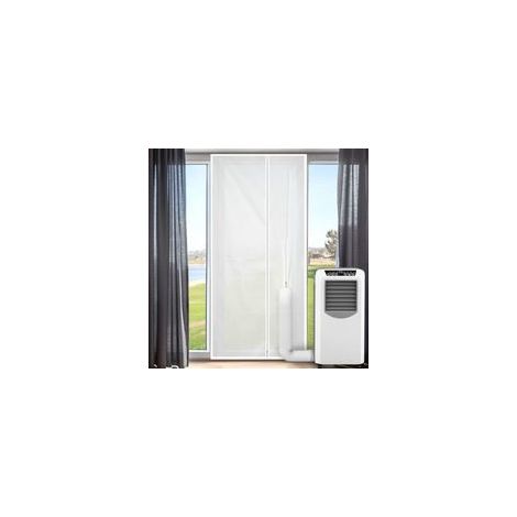 Joint de porte pour climatiseurs mobiles 90x210 cm – Polyester 210D imperméable – Installation facile sans perçage – Résistant aux insectes et UV (1/4)