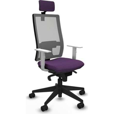 Piqueras et Crespo 4B066N2 Chaise de bureau violet (1/3)