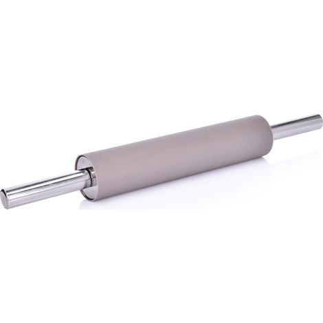 Professioneller Nudelholz 45 cm, graues Silikon, Silctool Duka (1/4)