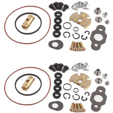 Kit de réparation pour turbocompresseur (2 unités) compatible avec les modèles Garrett GT1549, GT1749, GT1752, GT1849, GT1852, GT2052, GT2056 et GT2256 (FDQ) (1/5)