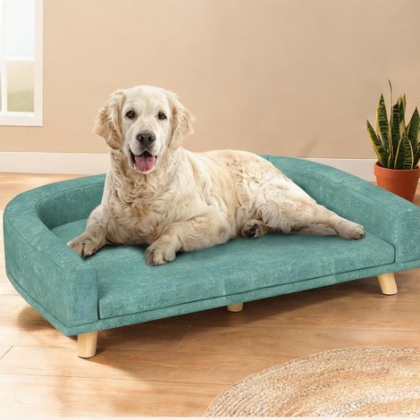 Couchage pour chien en poliéster Madera de Pino 98 x 67 x 25 cm (1/5)