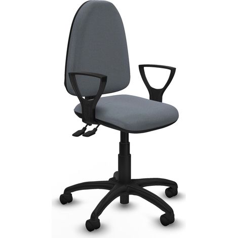 Silla de oficina Piqueras y Crespo BFN01RN gris ajustable