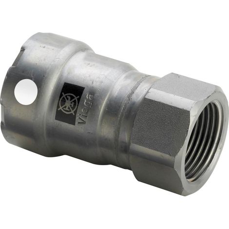 Viega Megapress S-Pieza de transición, DN 25, Rp 1 Acero no aleado, revestimiento de zinc-níquel Modelo 4312, 769772