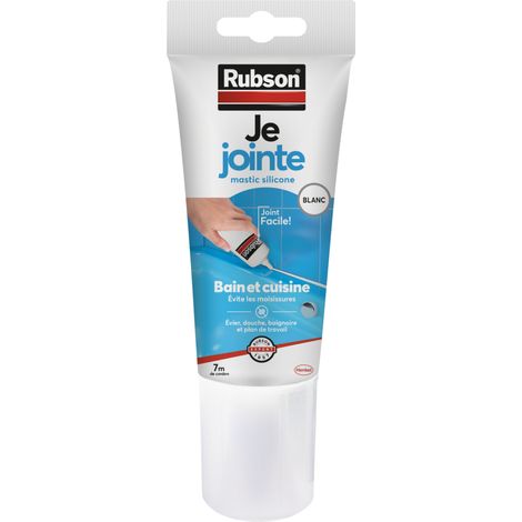 Rubson Sanitärsilicon Weiß 150 ml für Badezimmerdichtungen