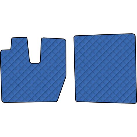 Coppia tappeti in Skeentex - Blu - compatibile per Iveco S-Way (06/24) (1/5)