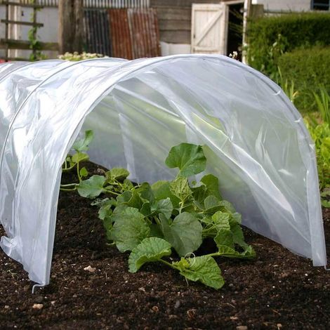 Tunnel de culture 2 m x 45 cm x 42 cm, antirouille, petit tunnel de cloche de culture pour légumes et plantes, protection contre les intempéries. (1/4)