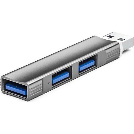Hub USB multiport, station d'accueil USB 3.0, répartiteur USB pour ordinateur portable (1/4)