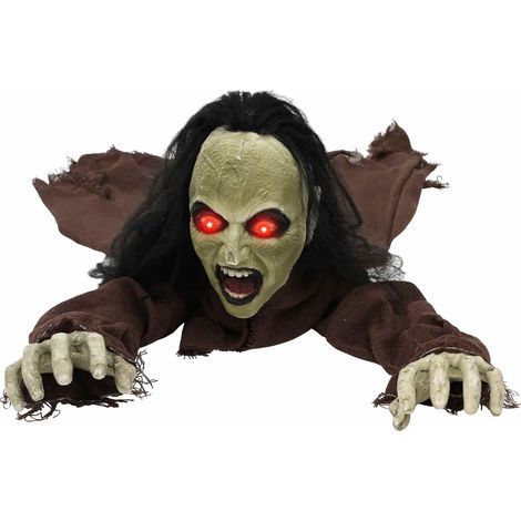 Halloween Decoration Zombie SPOOKA Brown 51 x 130 x 24 cm vidaXL (1/5)