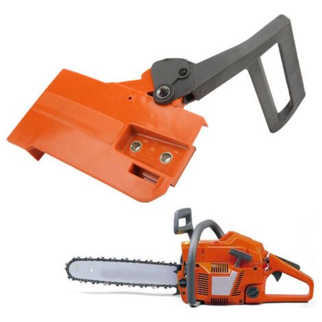 Ensemble de frein de chaîne de tronçonneuse, couvercle d'embrayage, poignée de frein 503498103 de remplacement pour Husqvarna 50 51 55
