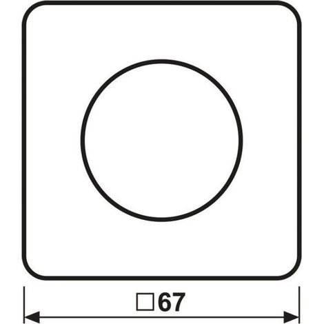 Interruttore Jung cd 1740 ww duroplast 10x10 cm