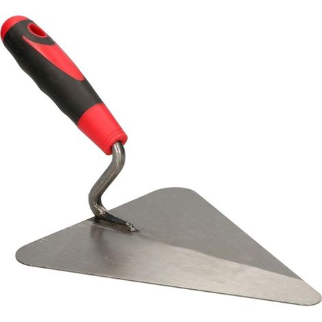 Maurer Truelle triangulaire soudée en acier inoxydable 200 mm (1/5)