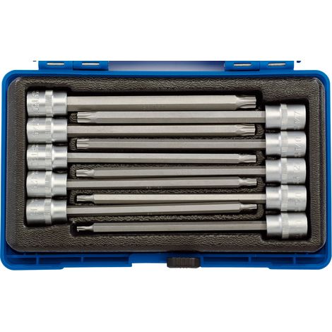 Draper 3/8" Sq. Dr. 150mm Long Draper TX-STAR&174 Socket Bit Set (10 Piece) (16311) (1/5)