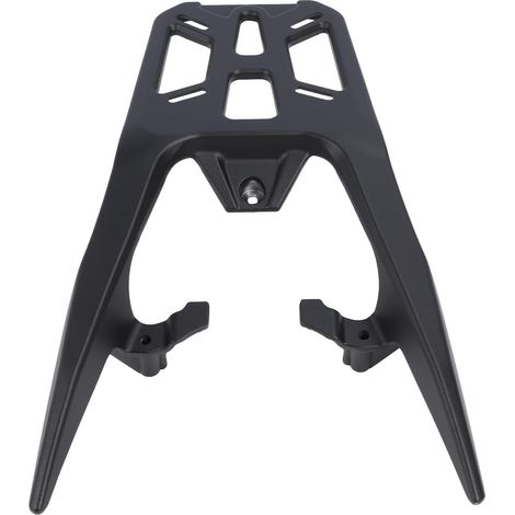Rack à Bagages Arrière à Moto en Alliage en Alliage en Aluminium, Espace de Stockage Supplémentaire avec Prise en Charge Stable pour Click160 Vario160 2022-2024, Finition Mat Noire (1/4)