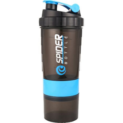Shaker - 700 ml - Couvercle Étanche avec Grille Métallique - Pour Poudres Protéinées et Compléments Alimentaires - 1 Pièce (1/5)
