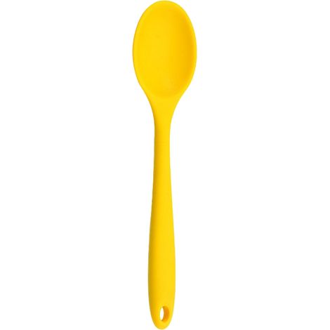 Cuillère En Silicone Alimentaire - Résistante À La Chaleur Jusqu'à 250 °C - Pour Mélange Cuisine Et Alimentation Enfants - 1 Pièce (1/3)