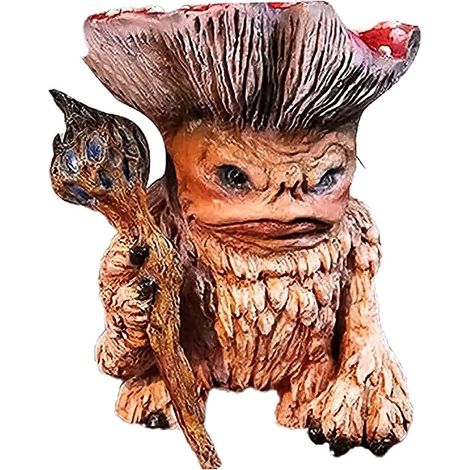 Gartenzwerge, Monsterfigur aus Kunstharz für einen Feengarten, Zwergenfigur, Gartenfigur aus Kunstharz (1/4)